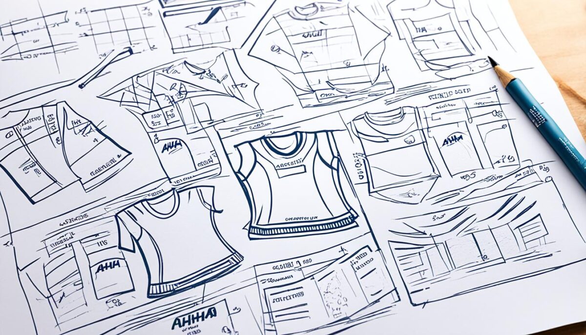 Proses membuat desain baju AHHA Proses membuat desain baju AHHA