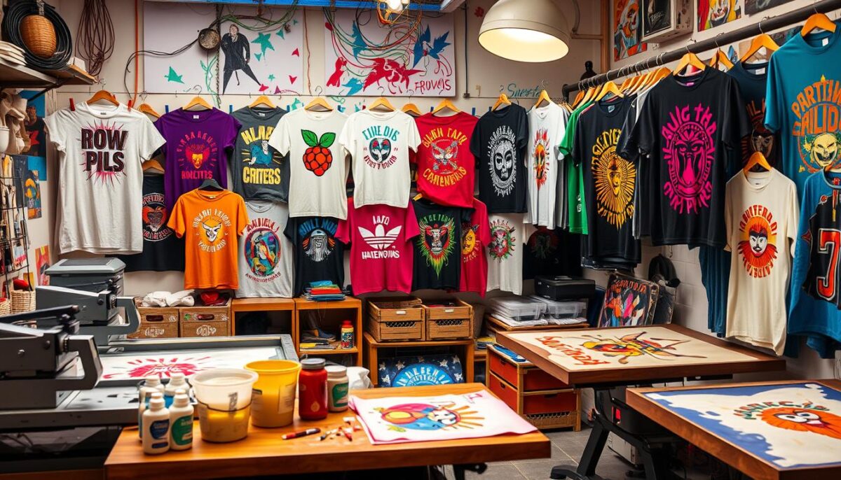 Jasa Sablon Kaos Custom