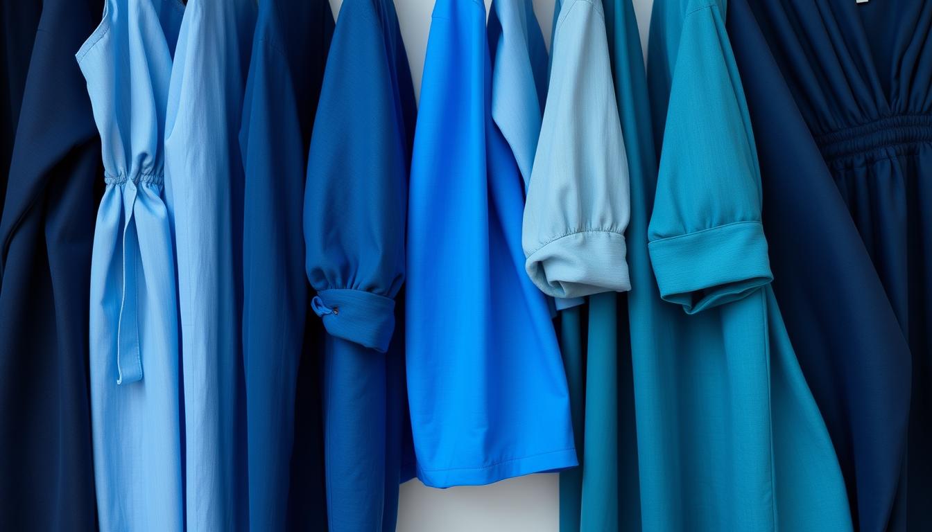 Macam Macam Warna Biru Pada Baju