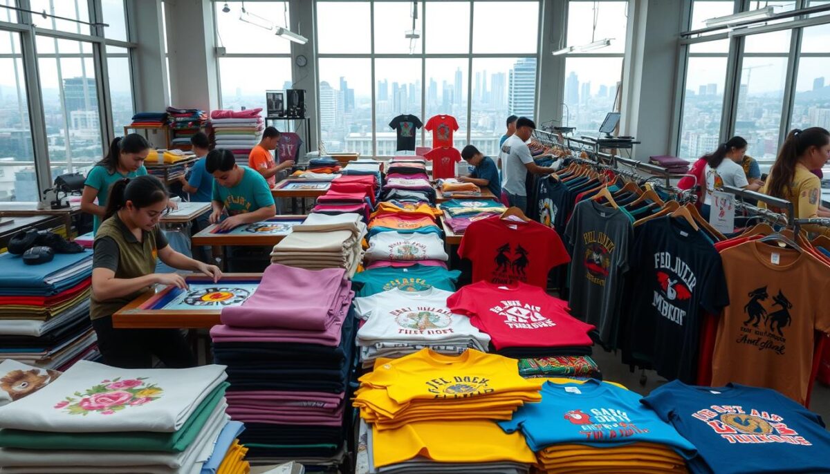 Produksi Kaos Distro